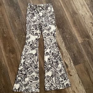 Flared leggings
